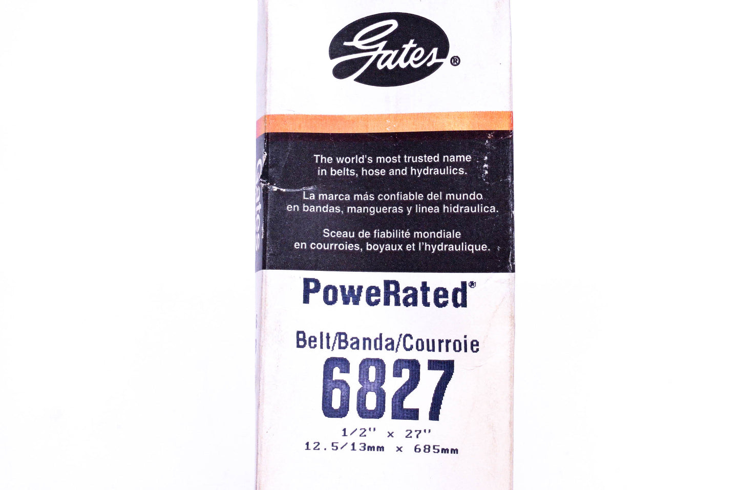 Gates 6827 Powerated V Belt NOS