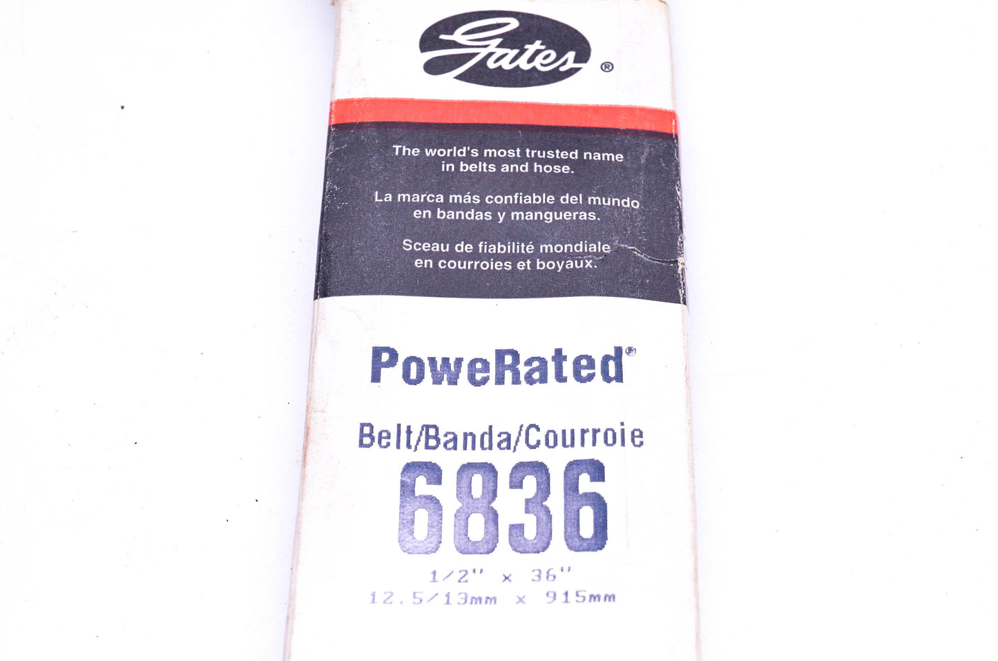 Gates 6836 Powerated V Belt NOS