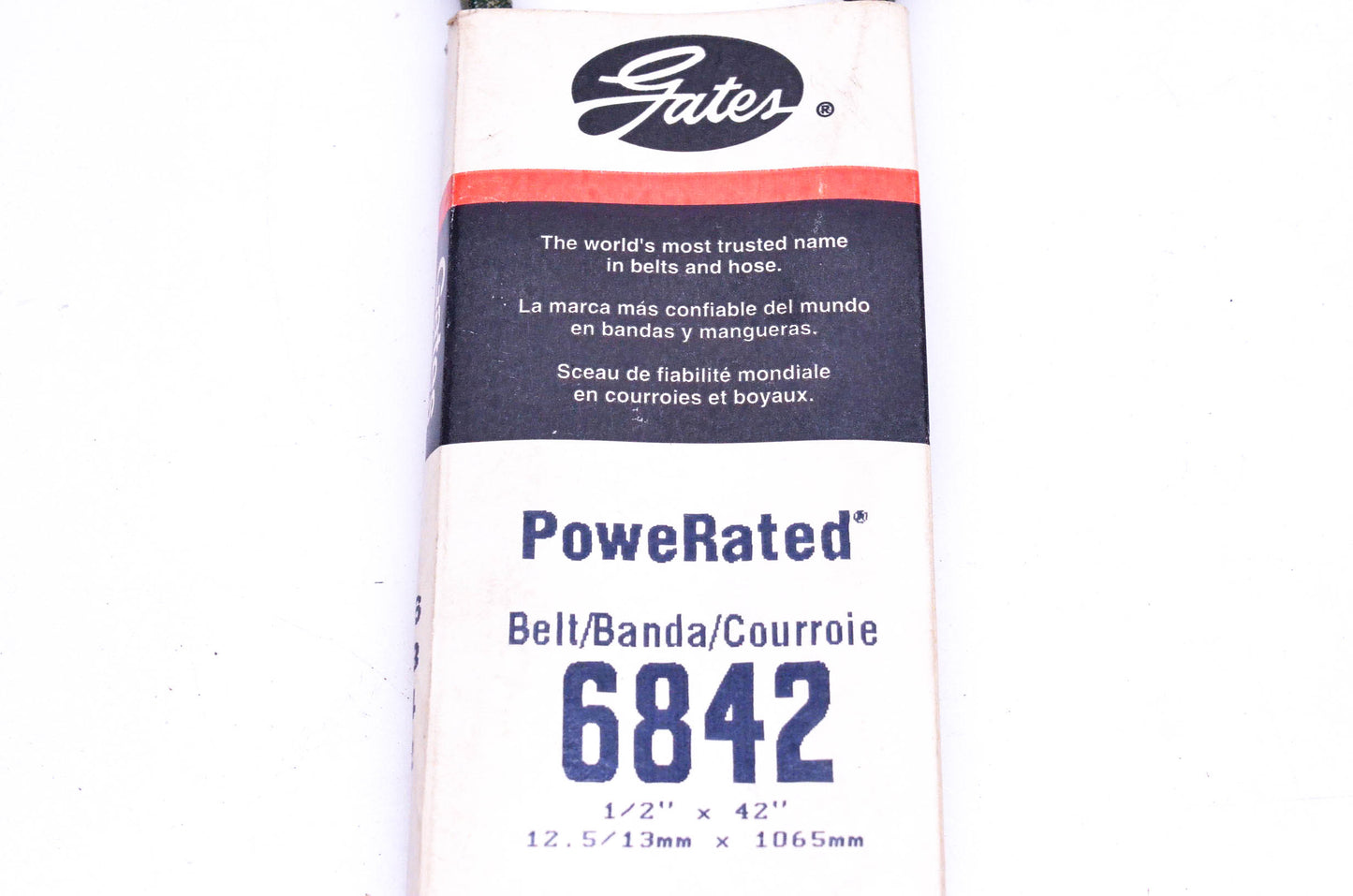 Gates 6842 Powerated V Belt NOS
