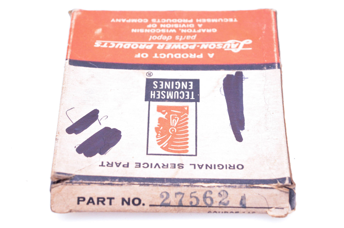 New OEM Tecumseh 27562 Piston Ring Kit NOS