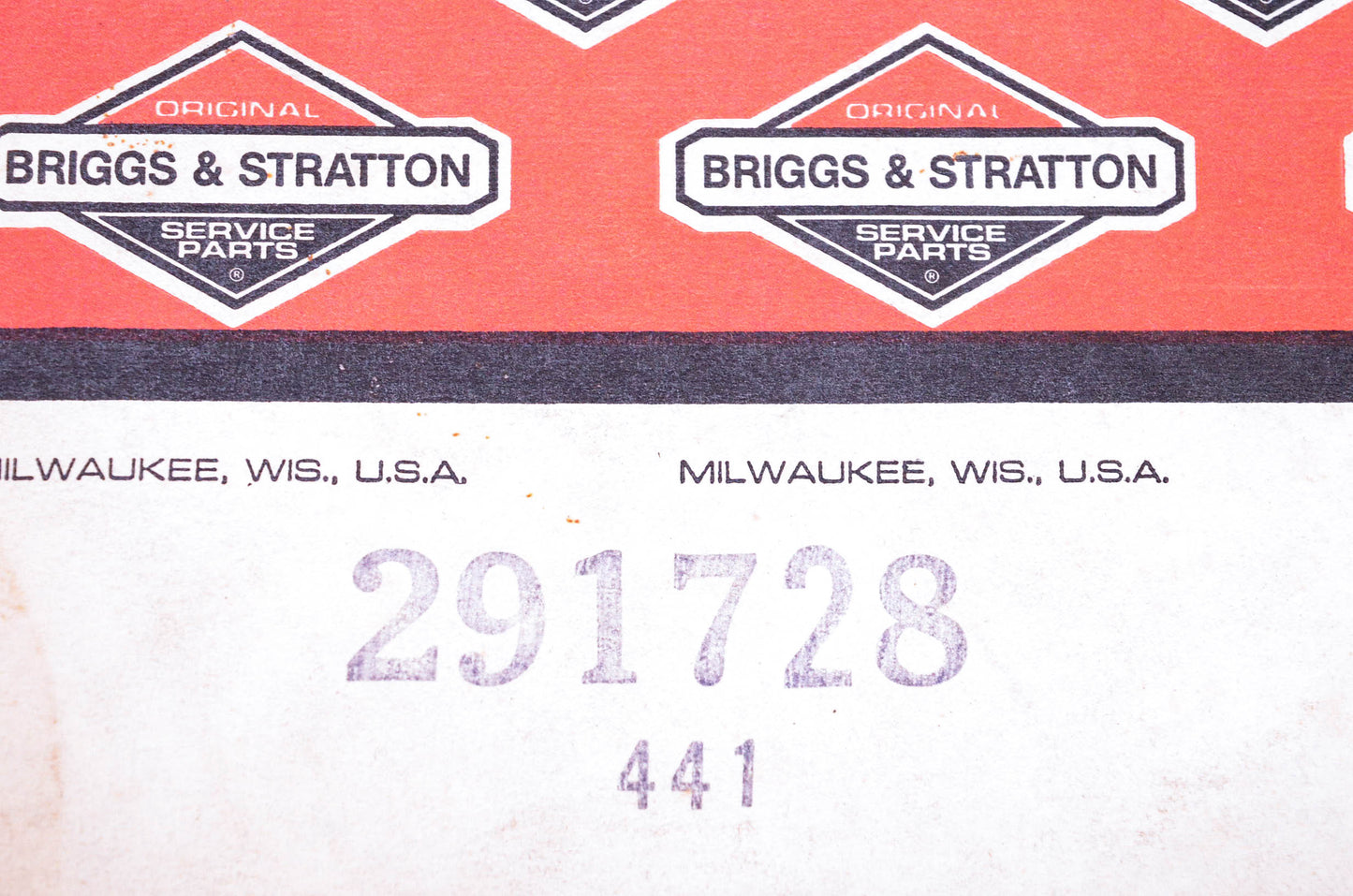 New OEM Briggs & Stratton 291728 Gasket Kit NOS