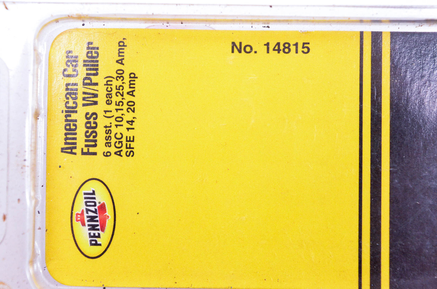 Pennzoil 14815 Fuse Kit NOS