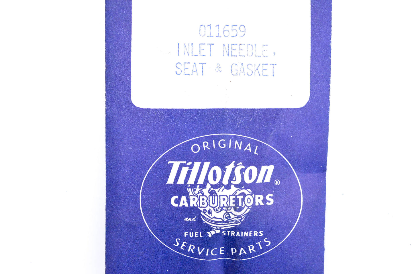 Tillotson 011659 Inlet Needle & Seat Kit NOS