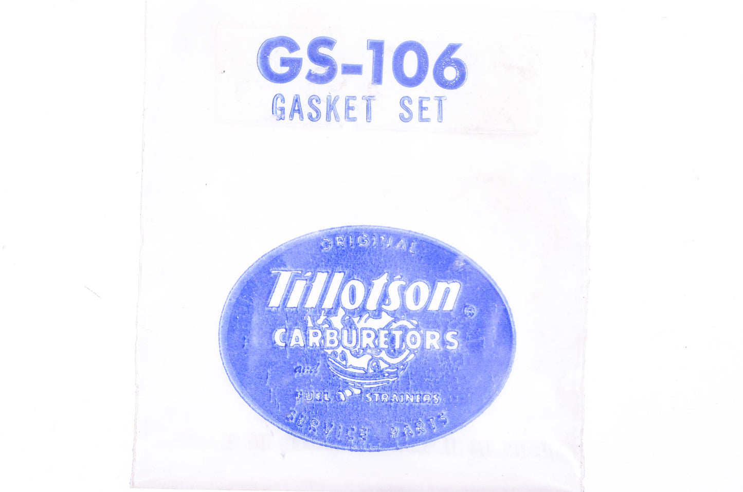 Tillotson GS-106 Gasket Kit NOS