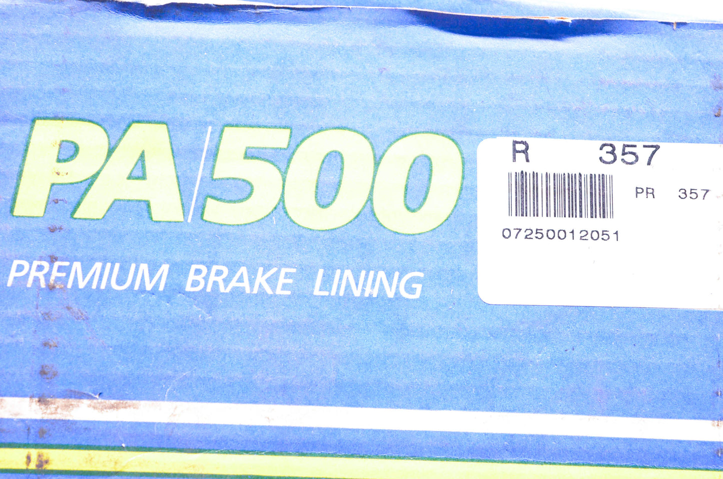 PA/500 R-357 Relined Brake Shoe Kit NOS