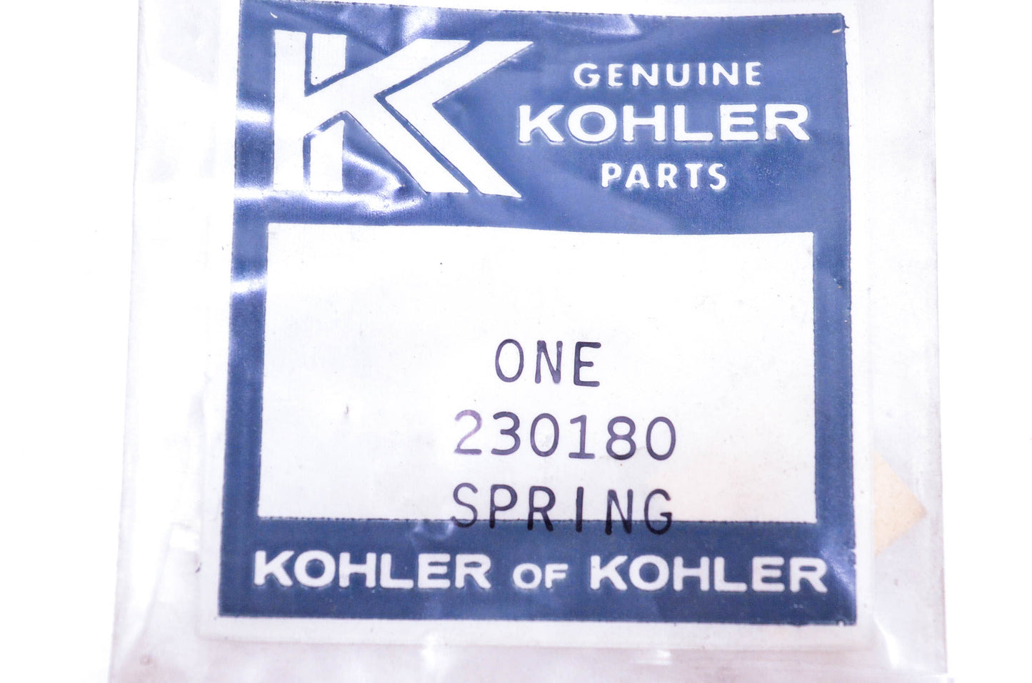 Kohler 230180 Spring NOS