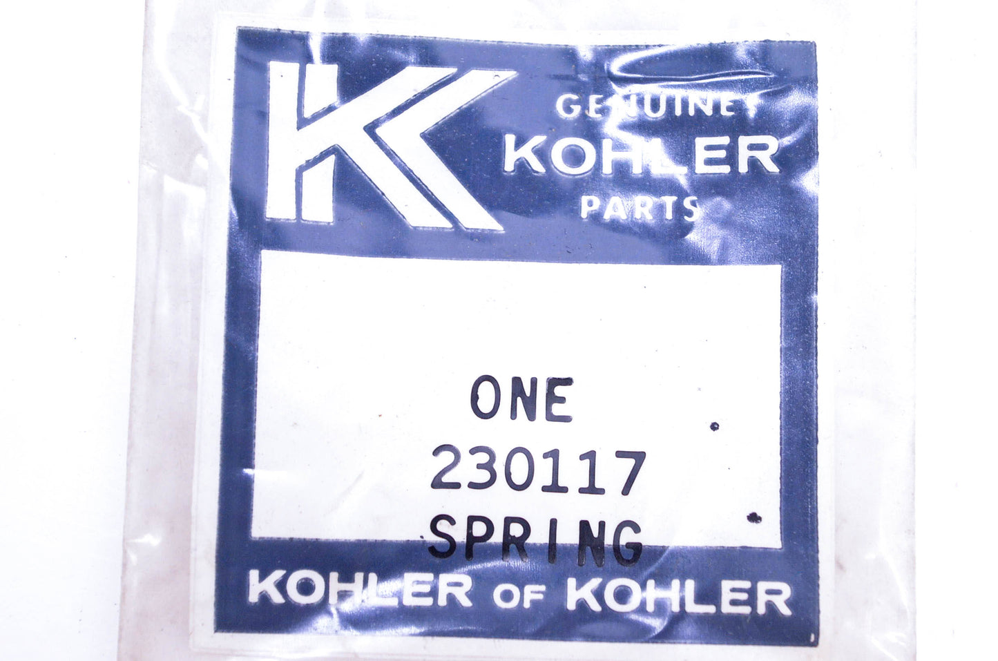 Kohler 230117 Spring NOS