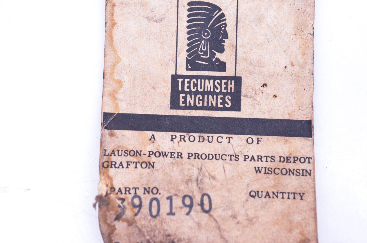 New OEM Tecumseh 390190 Spacer NOS