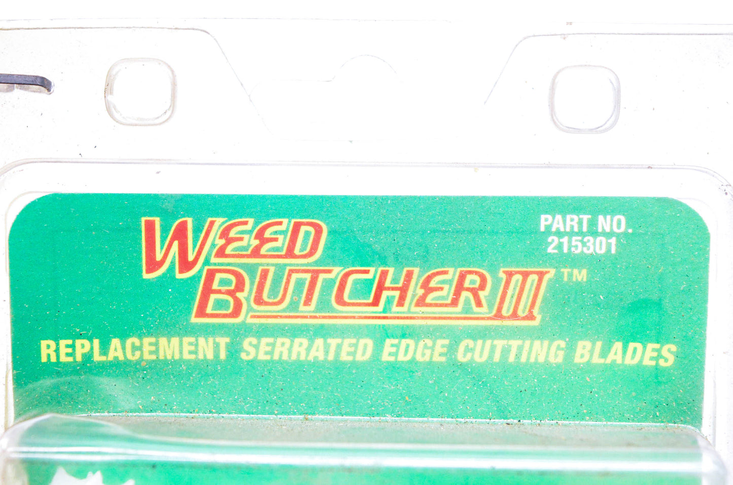 Weed Butcher III 215301 Serrated Edge Replacement Blade Kit NOS