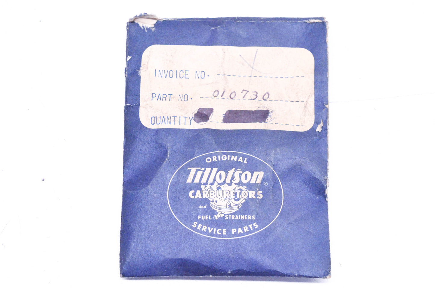 Tillotson 010730 Intake Gasket Qty 2 NOS