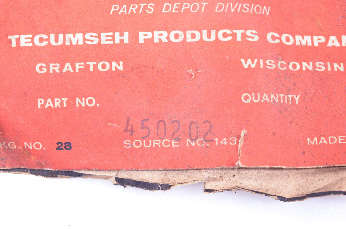 New OEM Tecumseh 450202 Air Filter 3.5" NOS