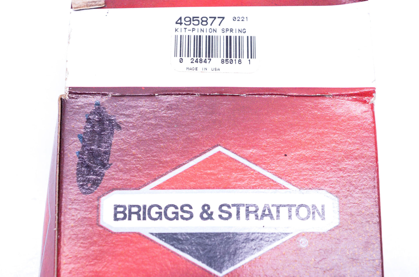 New OEM Briggs & Stratton 495877 Pinion Spring Kit NOS