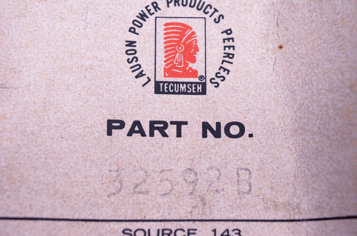 New OEM Tecumseh 32592B Piston Kit NOS