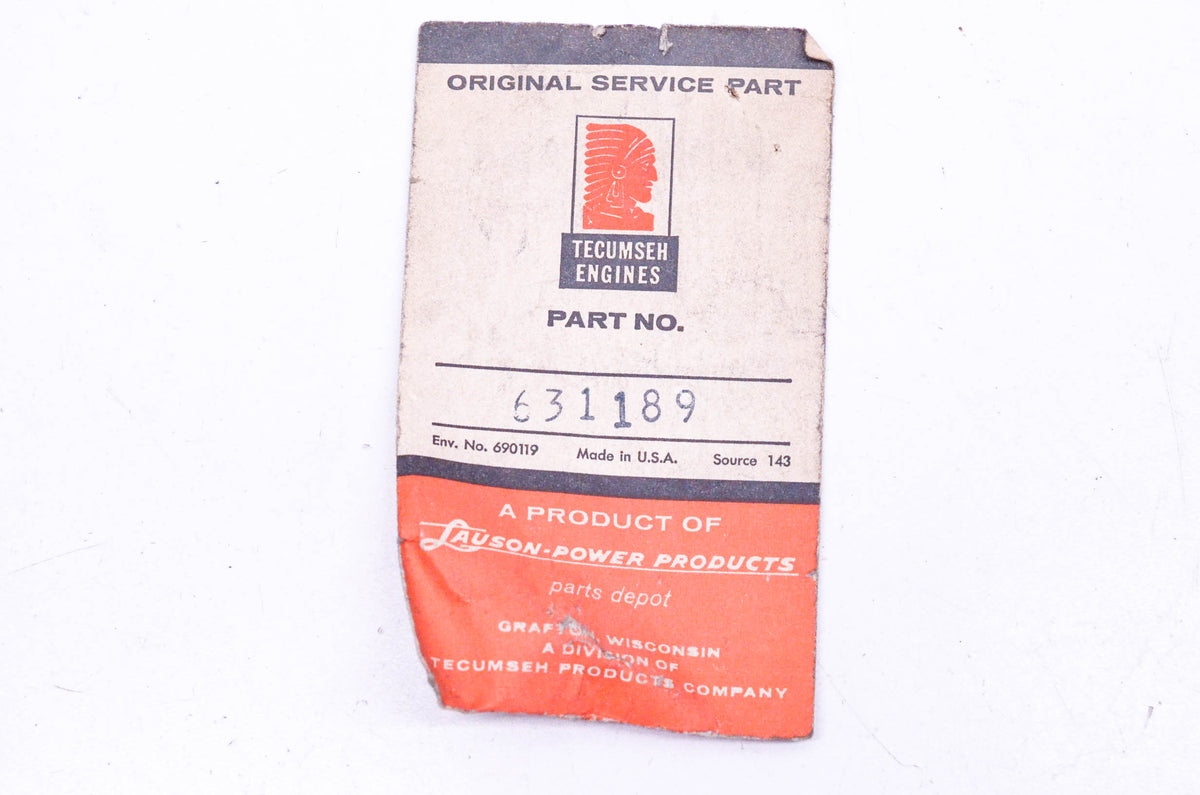 Tecumseh 631189 Needle Valve NOS