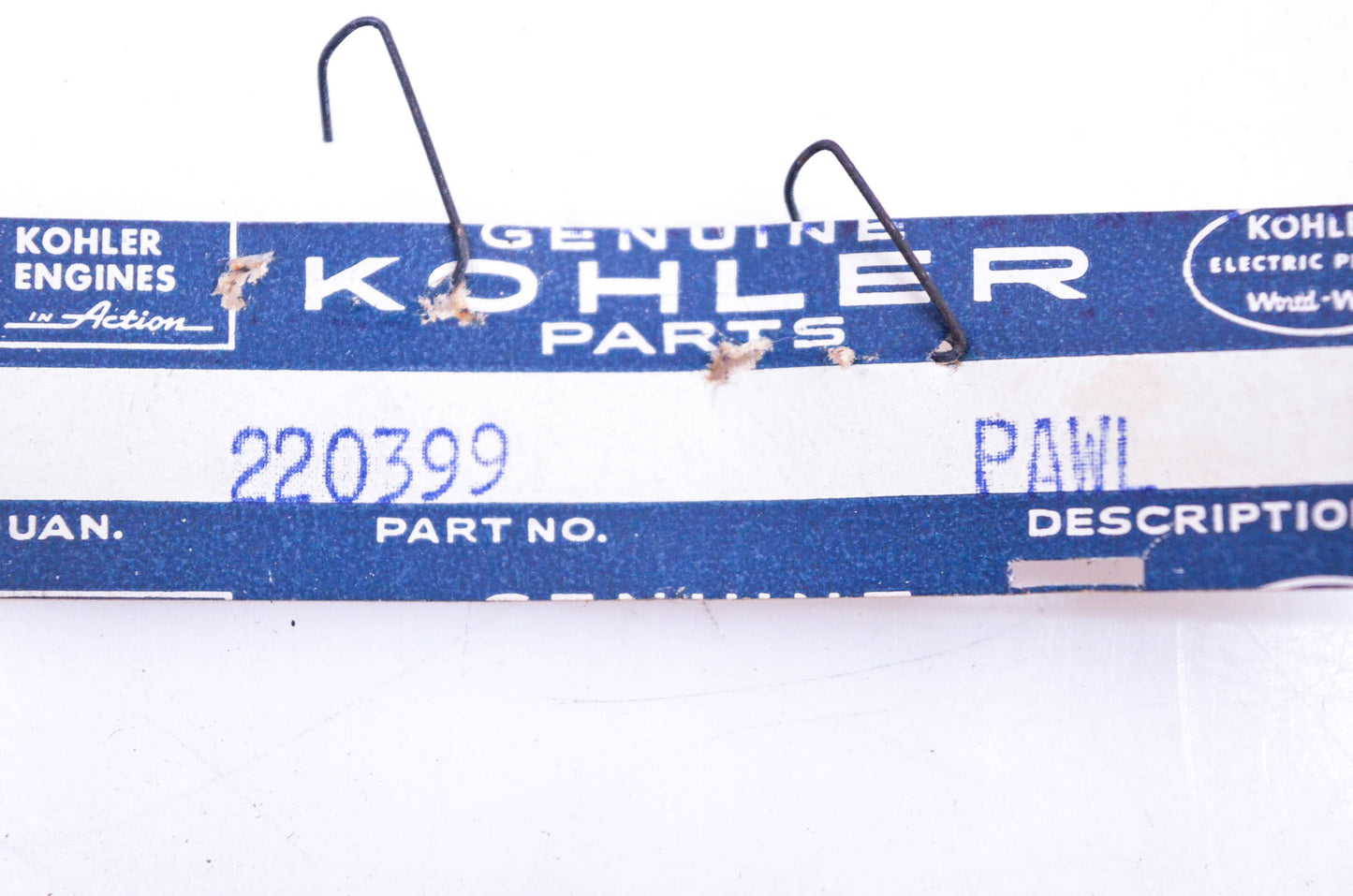 Kohler 220399 Pawl NOS