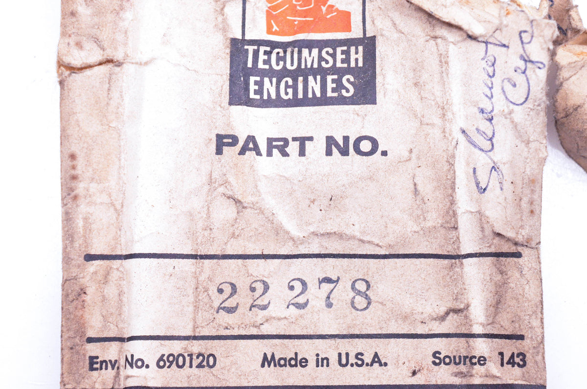 New OEM Tecumseh 22278 Ground Wire NOS