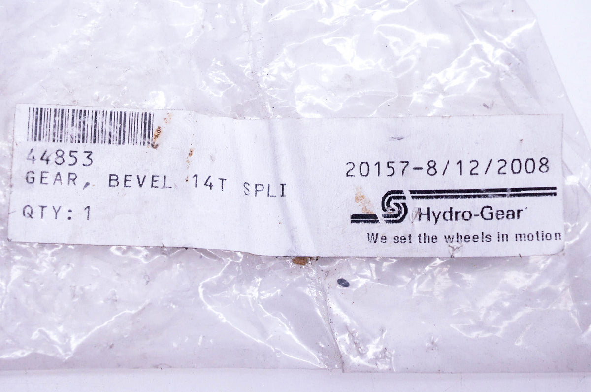 Hydro-Gear 44853 Split Bevel Gear 14T NOS