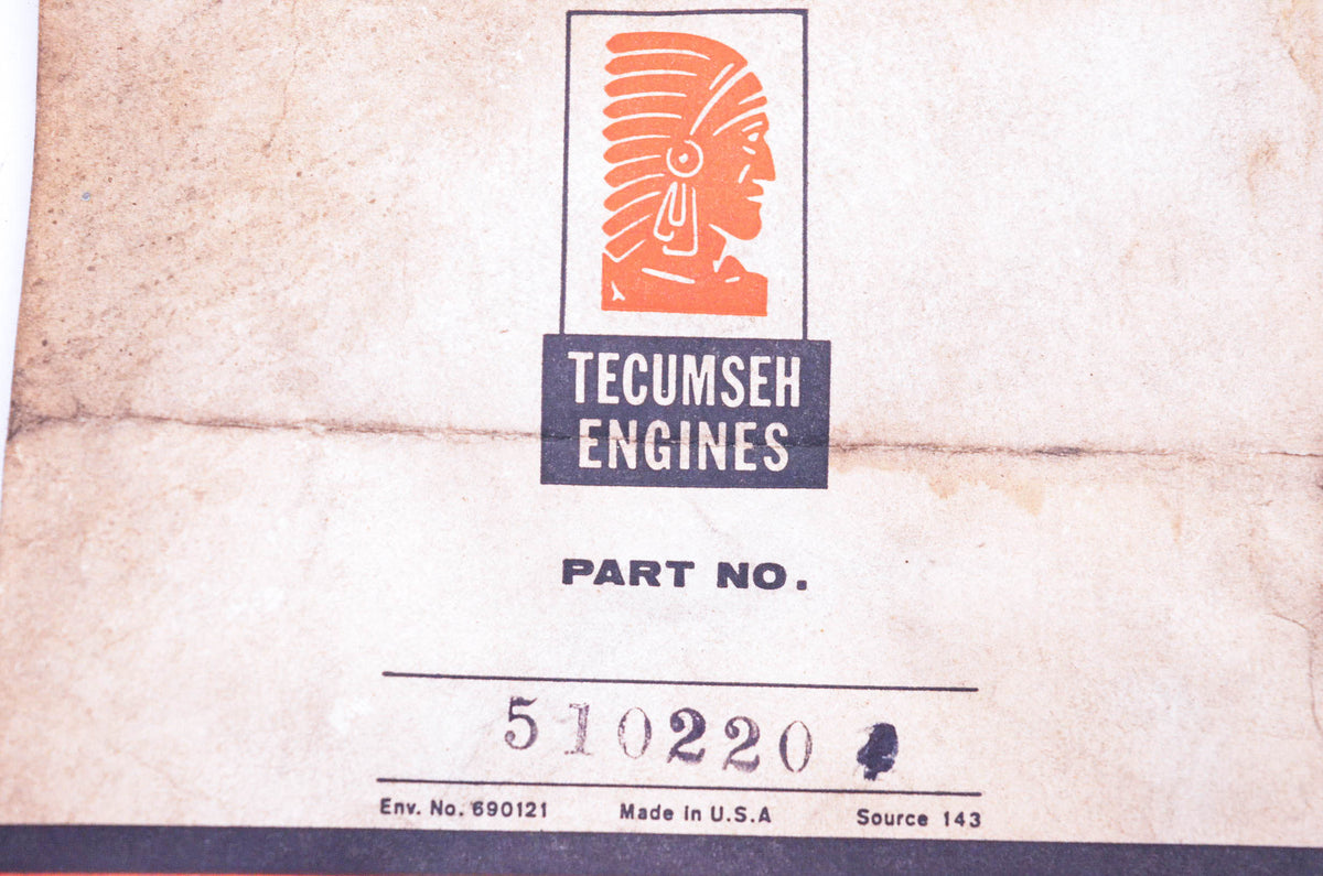 New OEM Tecumseh 510220 Gasket Kit NOS