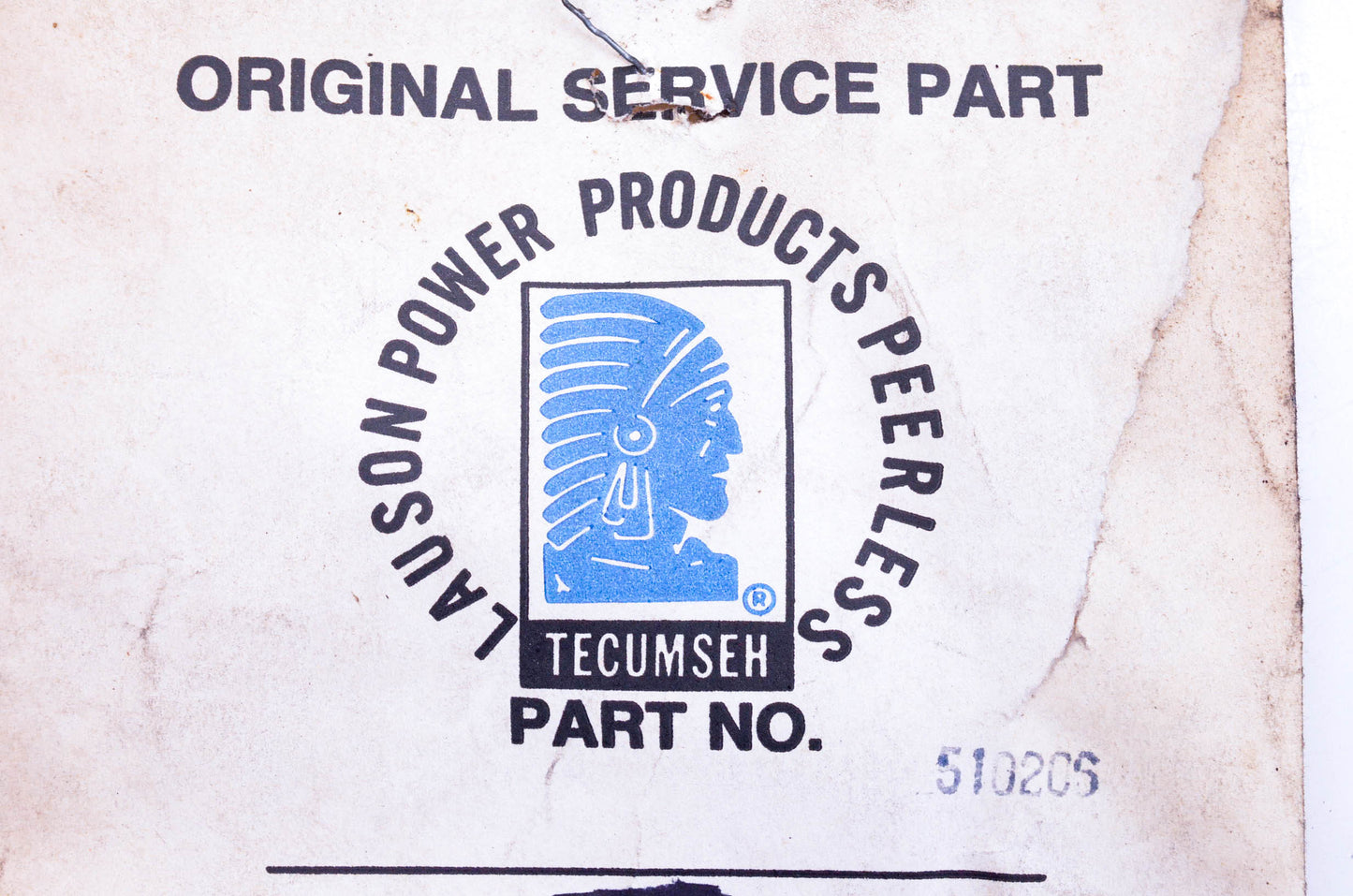 New OEM Tecumseh 510206 Intake Gaskets Qty 2 NOS