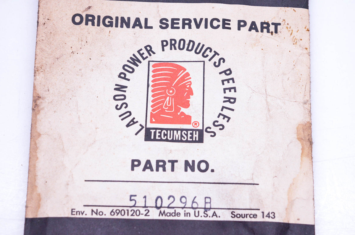 New OEM Tecumseh 510296B Gasket Kit NOS