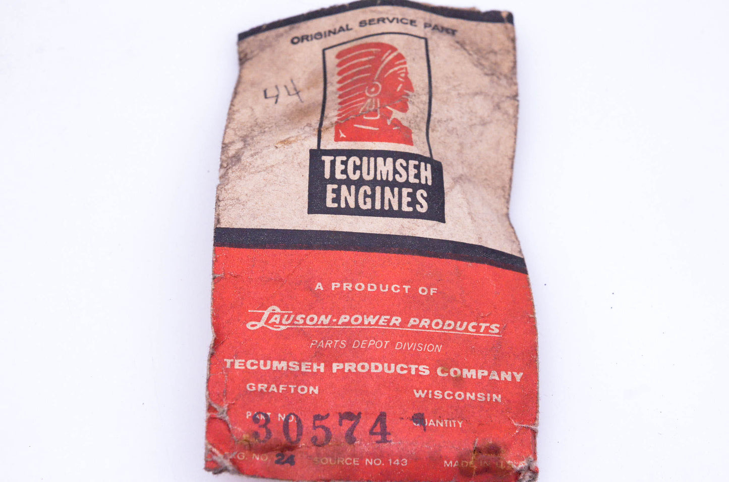 New OEM Tecumseh 30574 Governor Shaft NOS
