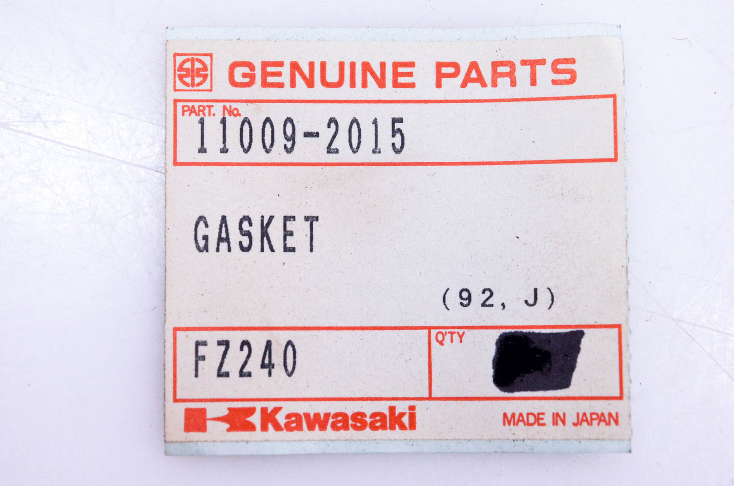 New OEM Kawasaki 11009-2015 Gasket NOS