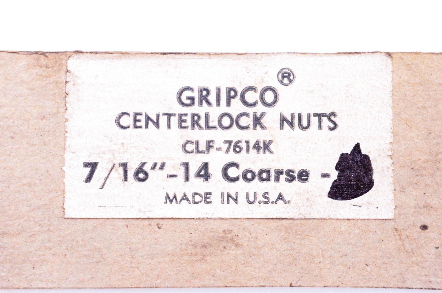 Gripco CLF-7614-K Centerlock Nuts 7/16"-14 Coarse Thread Qty 14 NOS