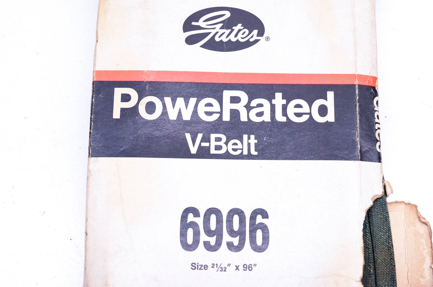 Gates 6996 Drive V Belt NOS