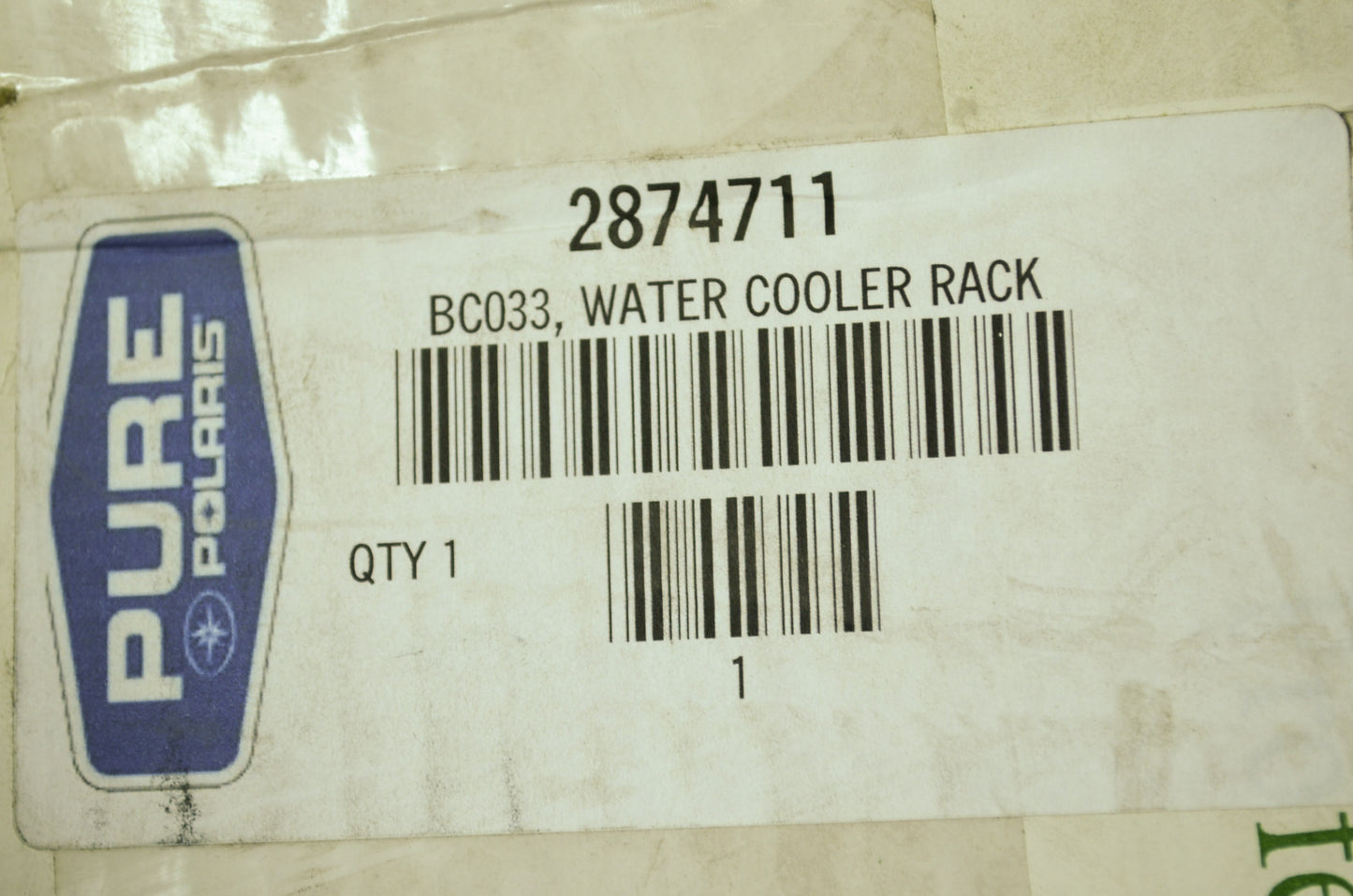 OEM Polaris 2874711 Rack Water Cooler Rack Ranger NOS