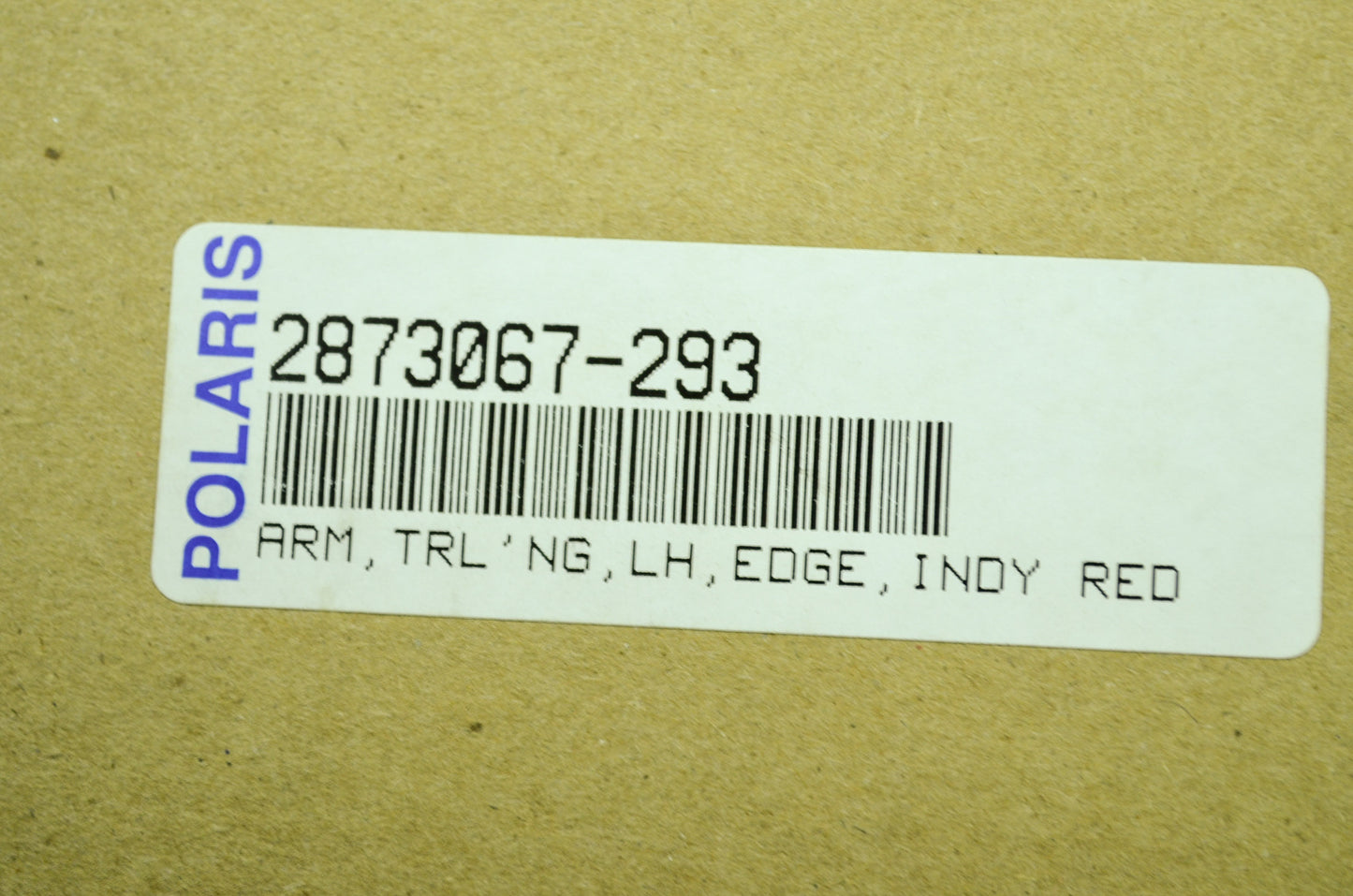 Trailing Arm LH Indy Red Edge XC NOS