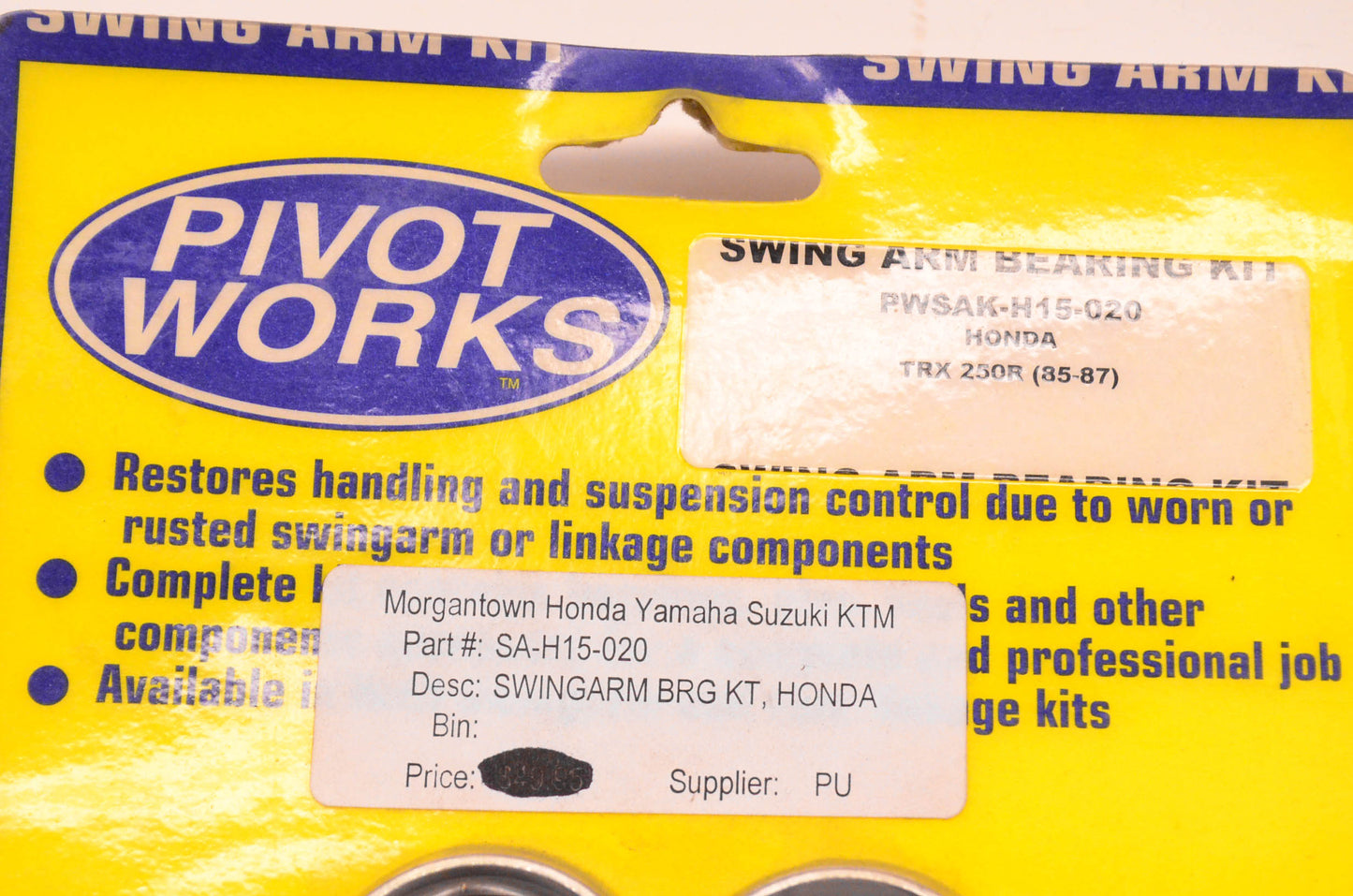 Pivot Works SA-H15-020, PWSAK-H15-020 Swing Arm Bearing Kit NOS