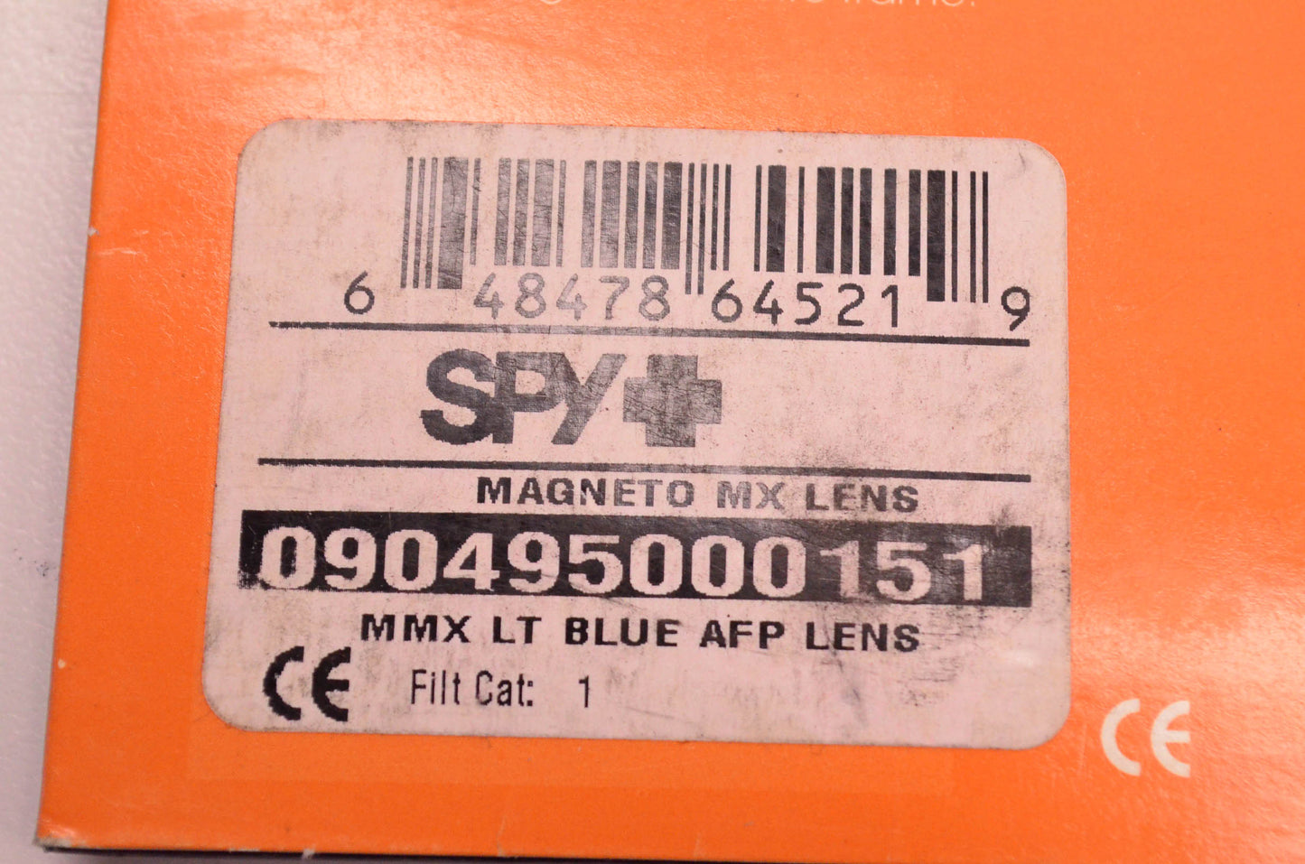 Spy 090495000151 Magneto MX Lens Blue NOS