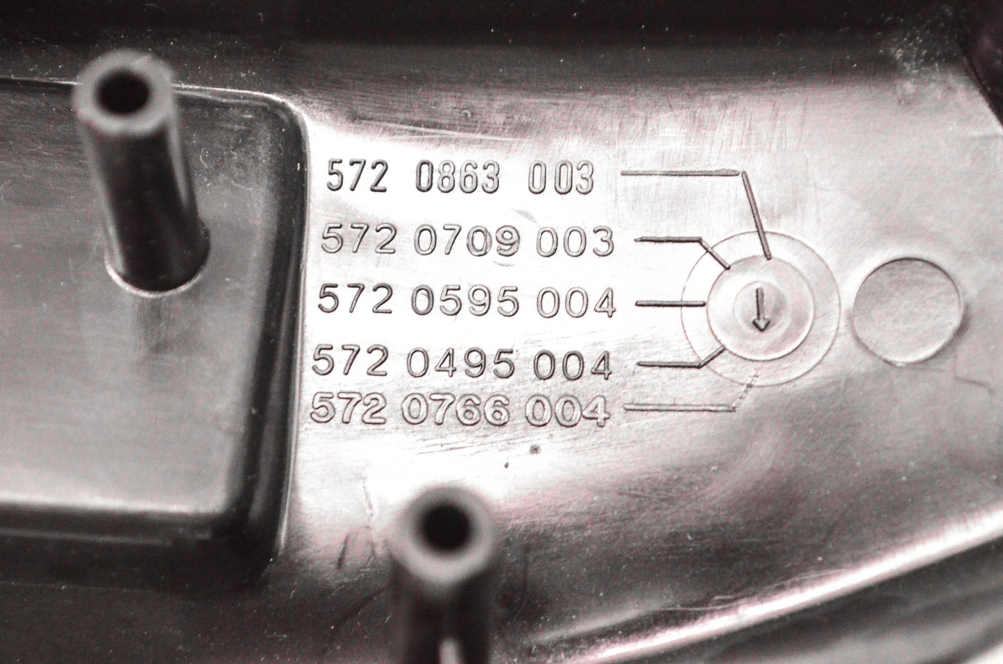 Bombardier 5720766004 Rear Cover & Reflector Assembly