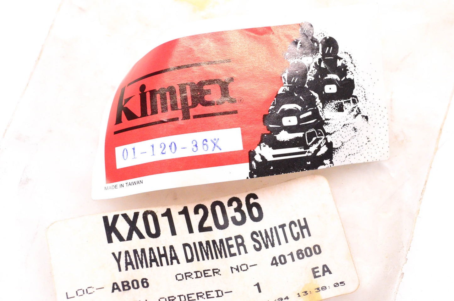 Kimpex KX0112036 Dimmer Switch NOS