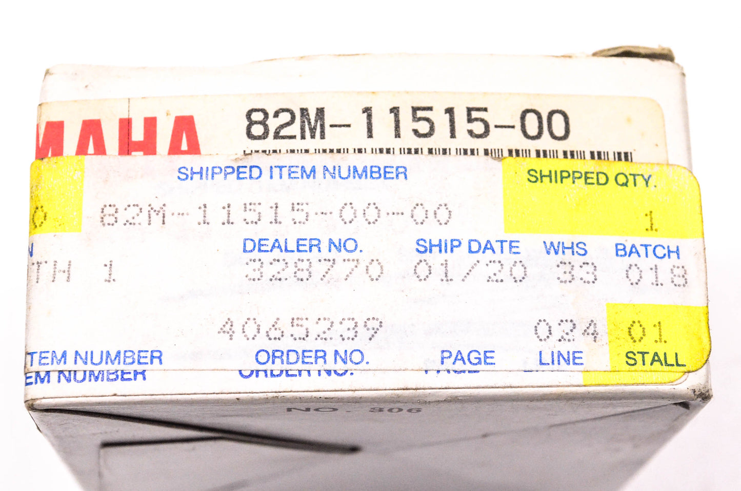 New OEM Yamaha 82M-11515-00-00 Labyrinth Seal NOS