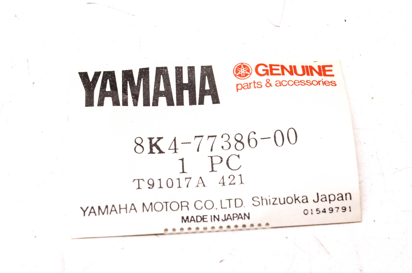 New OEM Yamaha 8K4-77386-00-00 Luggage Box Hook NOS