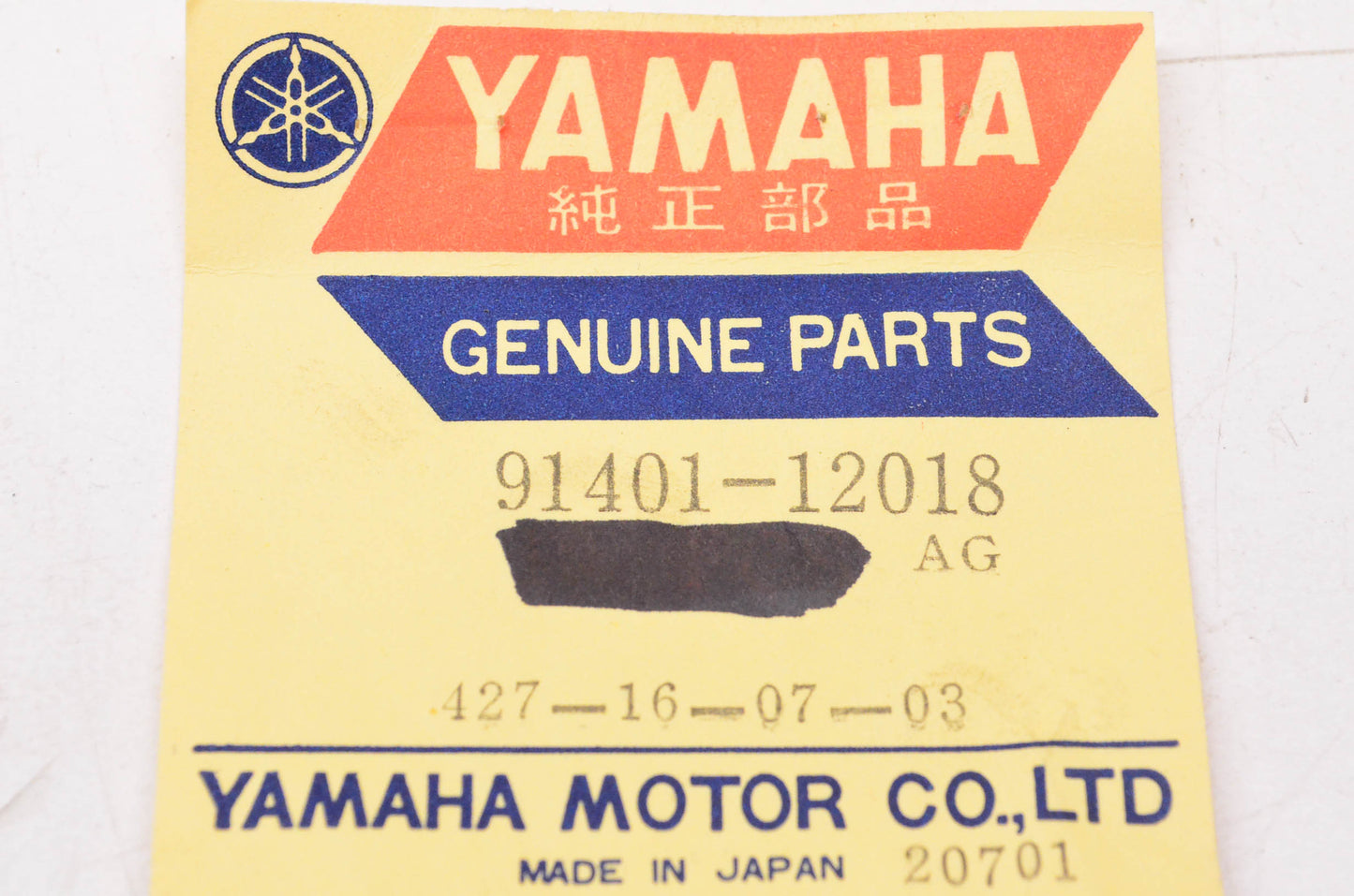 New OEM Yamaha 91401-12018-00 Cotter Pin NOS