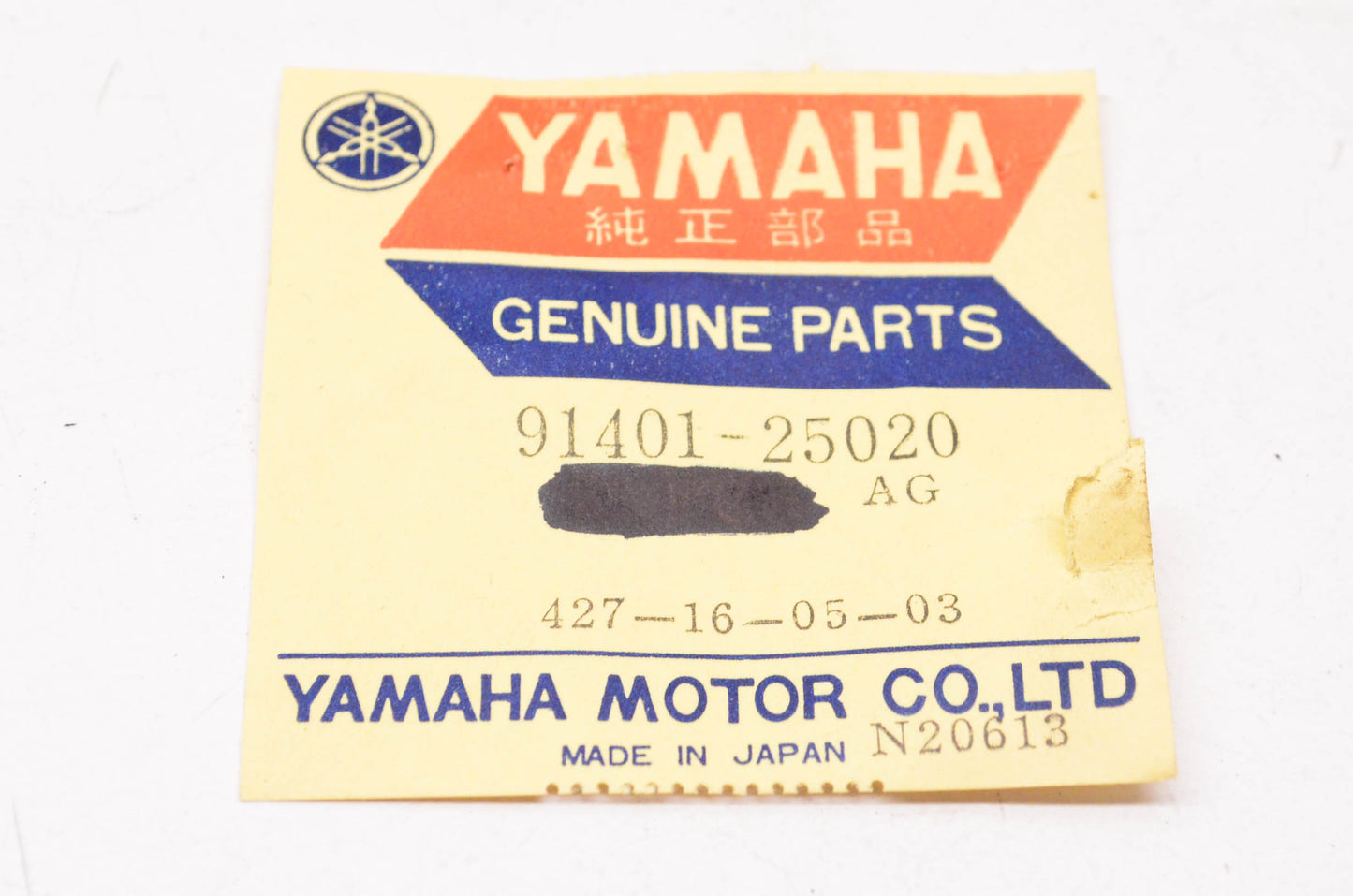 New OEM Yamaha 91401-25020-00 Cotter Pin NOS