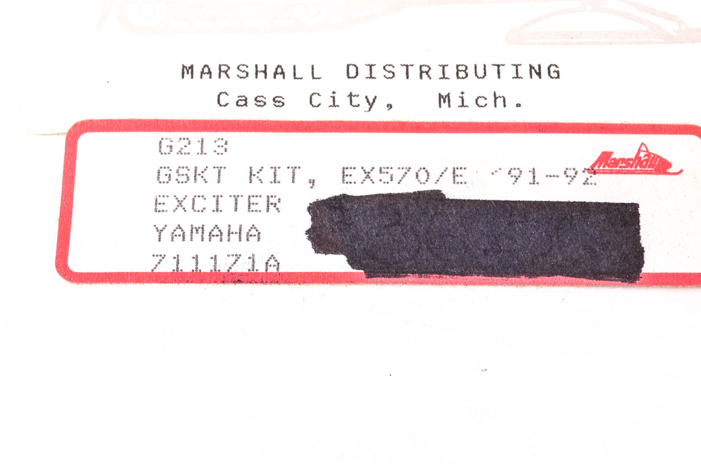 Winderosa 711171A, G213 Engine Gasket Kit NOS