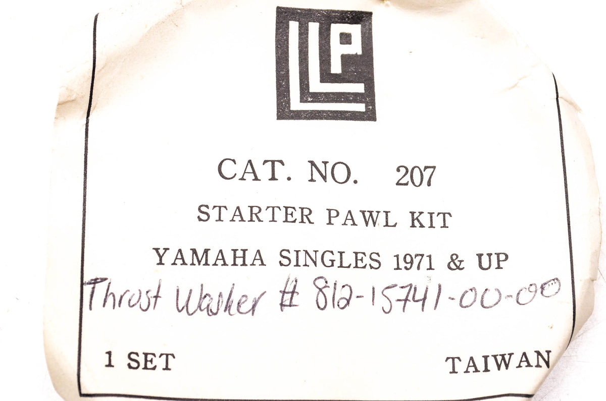 LLP 207, 812-15741-00-00 Starter Pawl Kit NOS