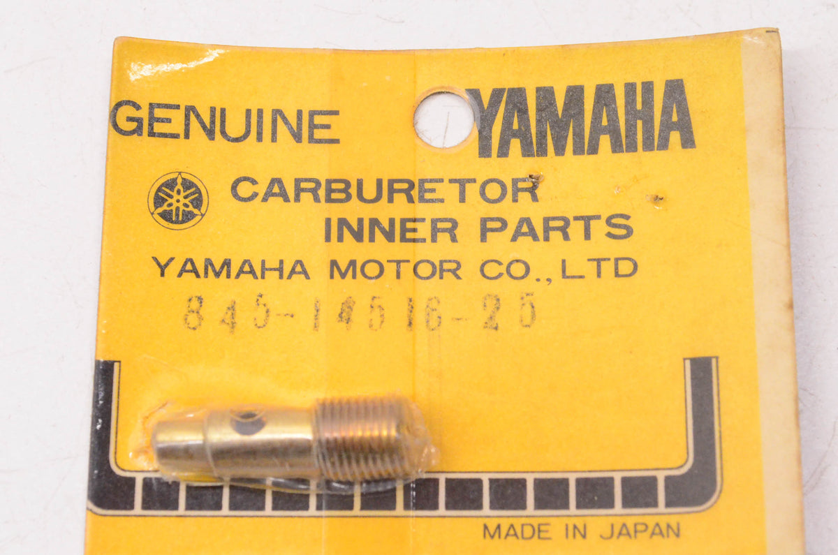 New OEM Yamaha 845-14516-25-00 Main Jet #125 NOS