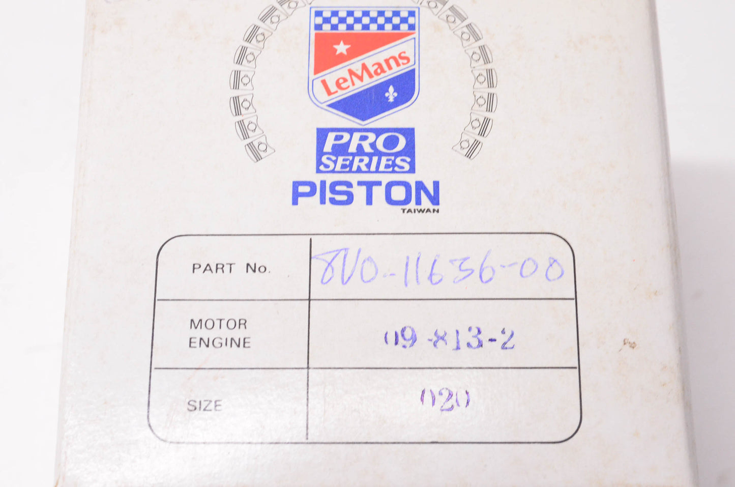 Lemans 09-813-2, 8V0-11636-00-00 Piston Kit NOS