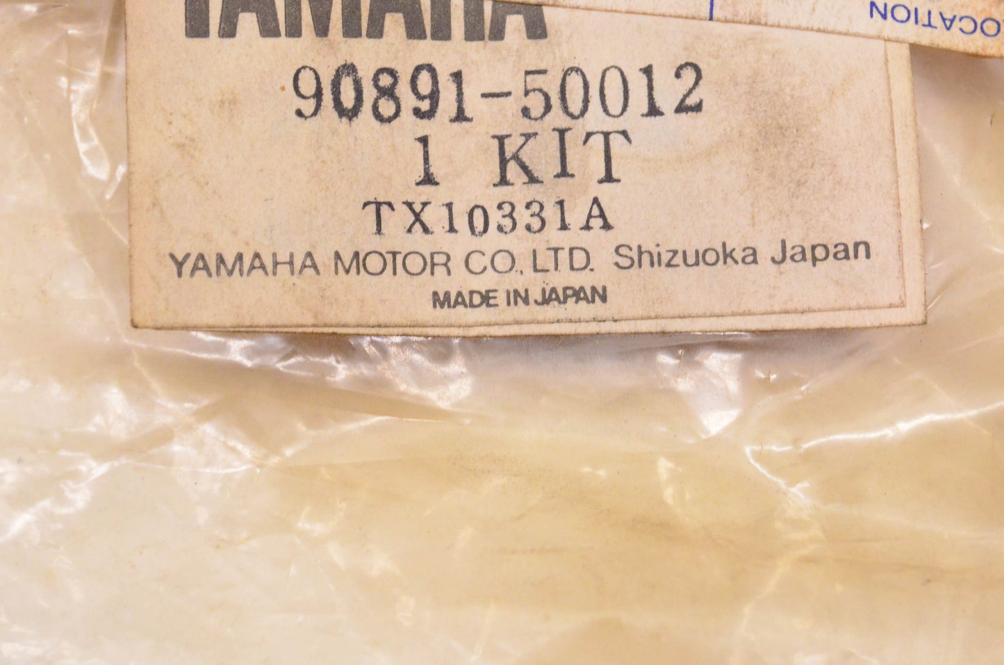 New OEM Yamaha 90891-50012-00 Wave Runner Suction Pipe Kit NOS