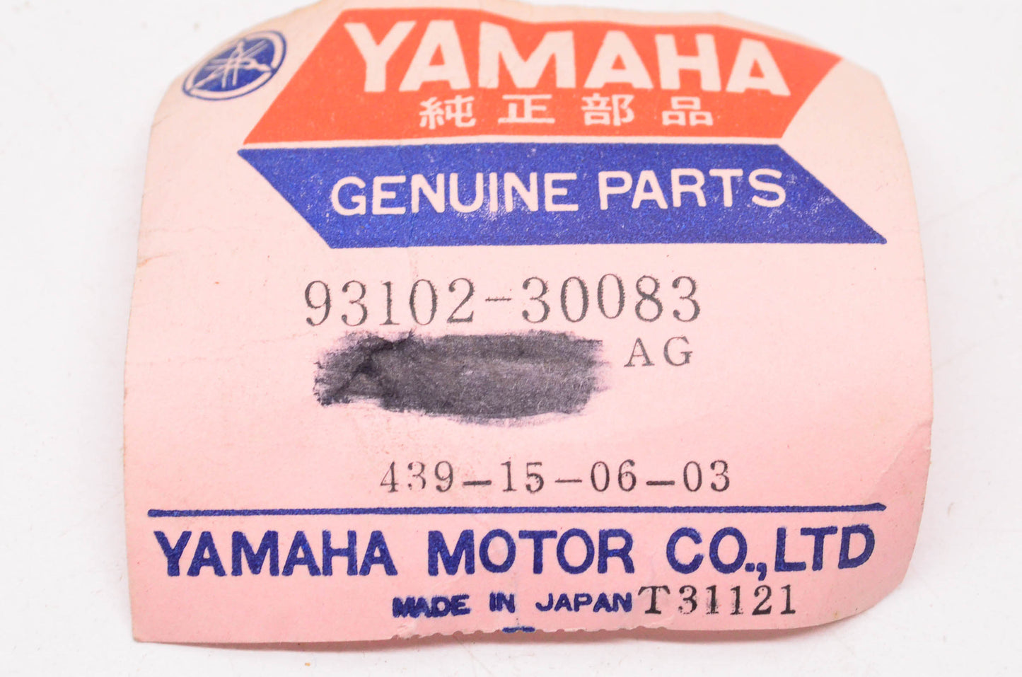 New OEM Yamaha 93102-30083-00 Oil Seal NOS