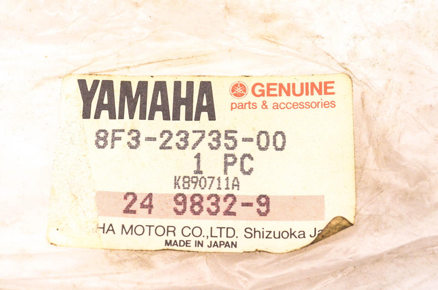 New OEM Yamaha 8F3-23735-00-00 Wear Plate NOS