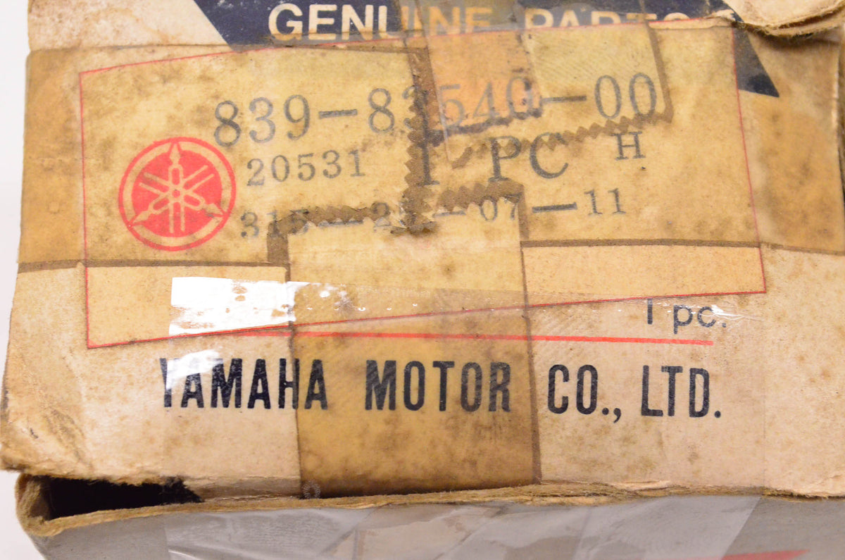New OEM Yamaha 839-83540-00-00 Tachometer Assembly NOS