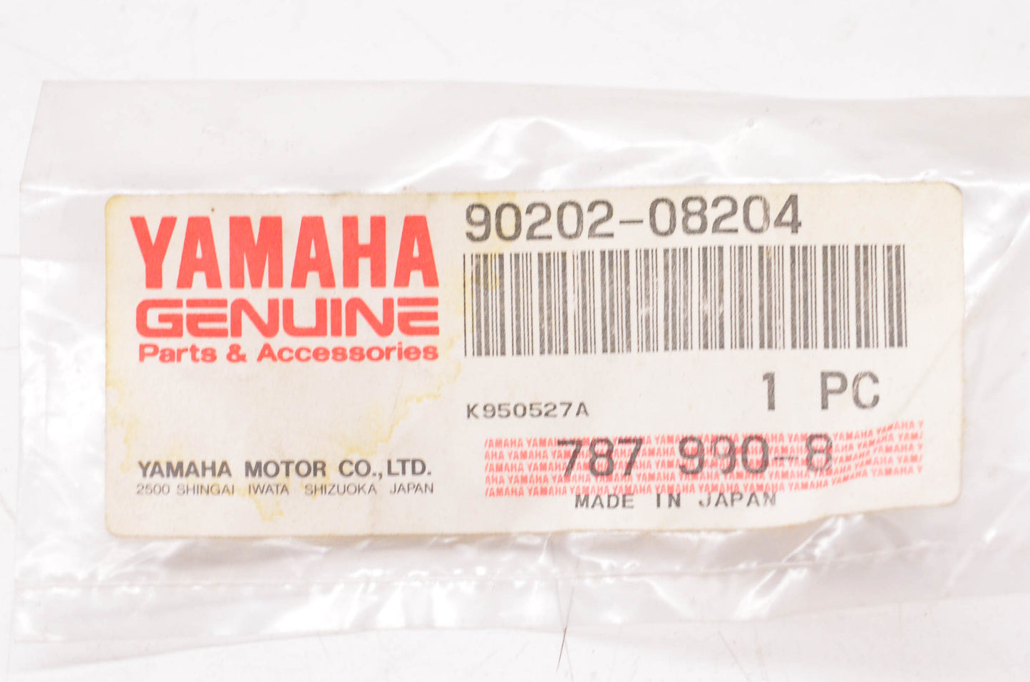 New OEM Yamaha 90202-08204-00 Nylon Plate Washer NOS