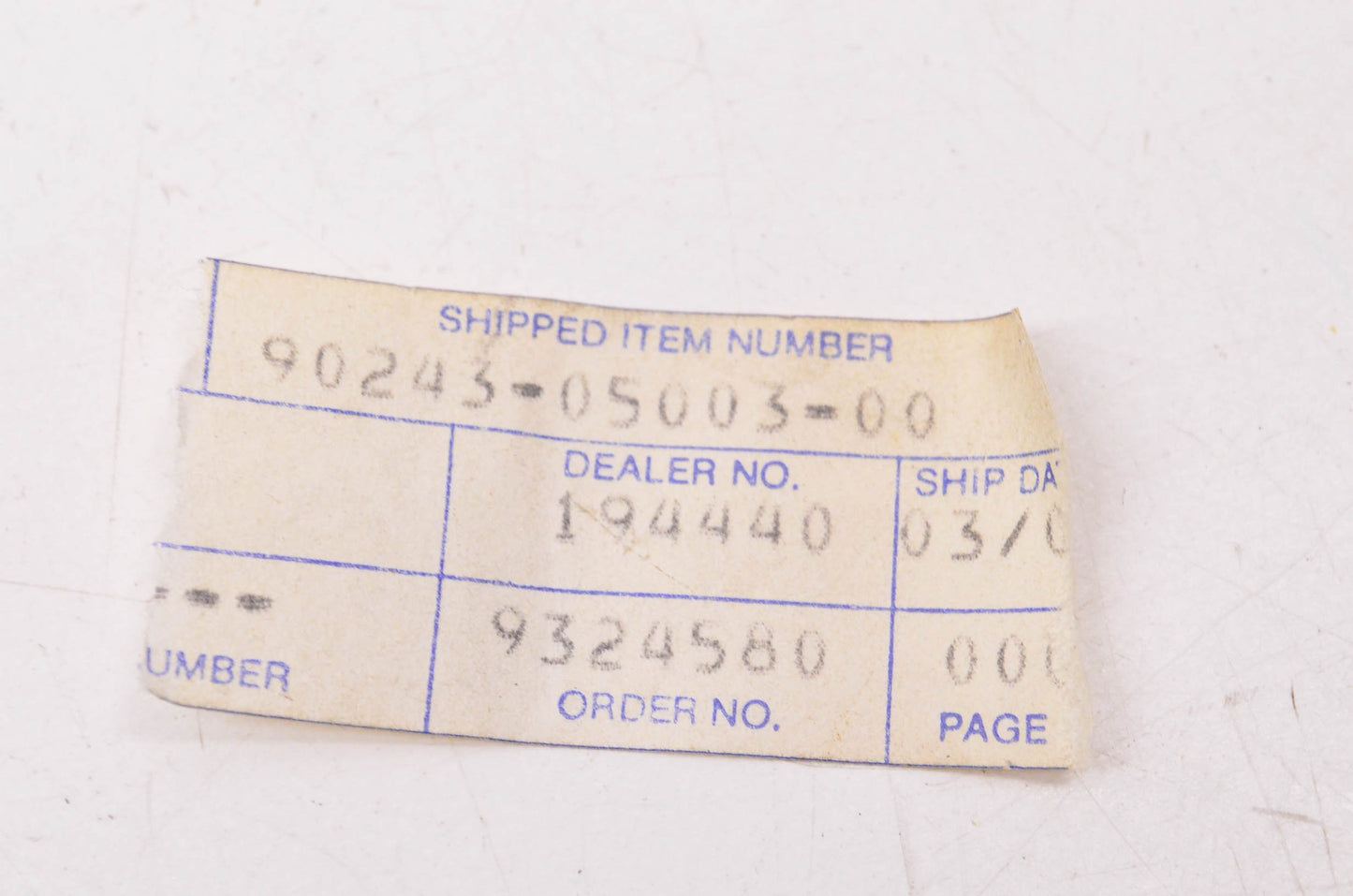 New OEM Yamaha 90243-05003-00 Outboard Pin NOS