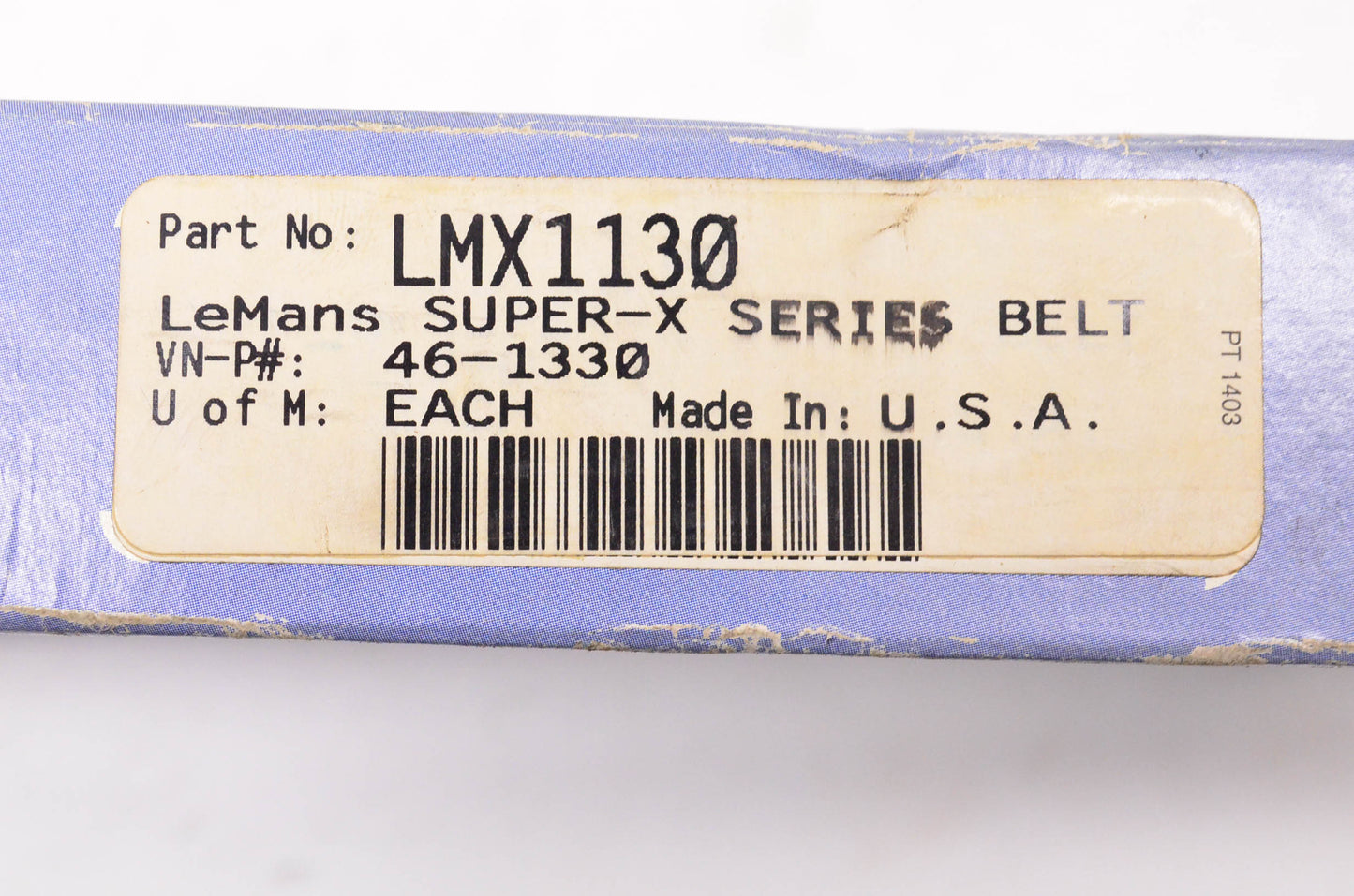 Lemans LMX1130 Super X Belt NOS