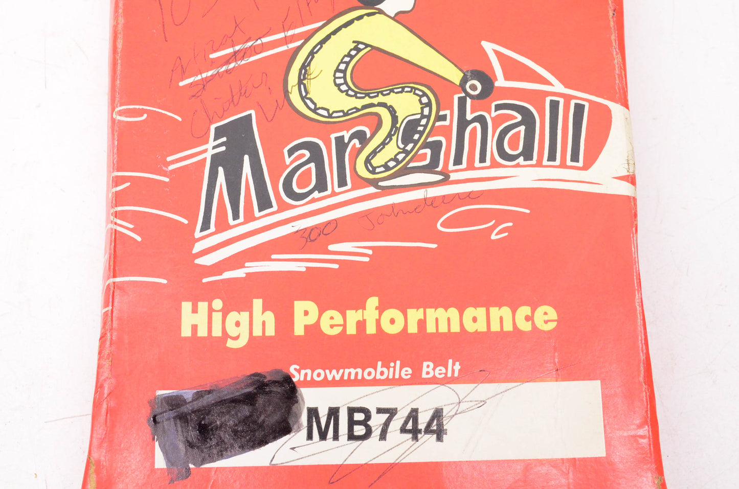 Marshall MB744 High Performance Snowmobile Belt NOS